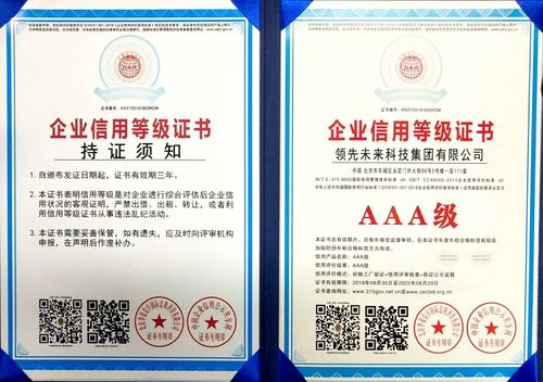 领先未来荣获“3·15全国产品和服务质量诚信示范企业”称号，信息咨询服务再获行业认可